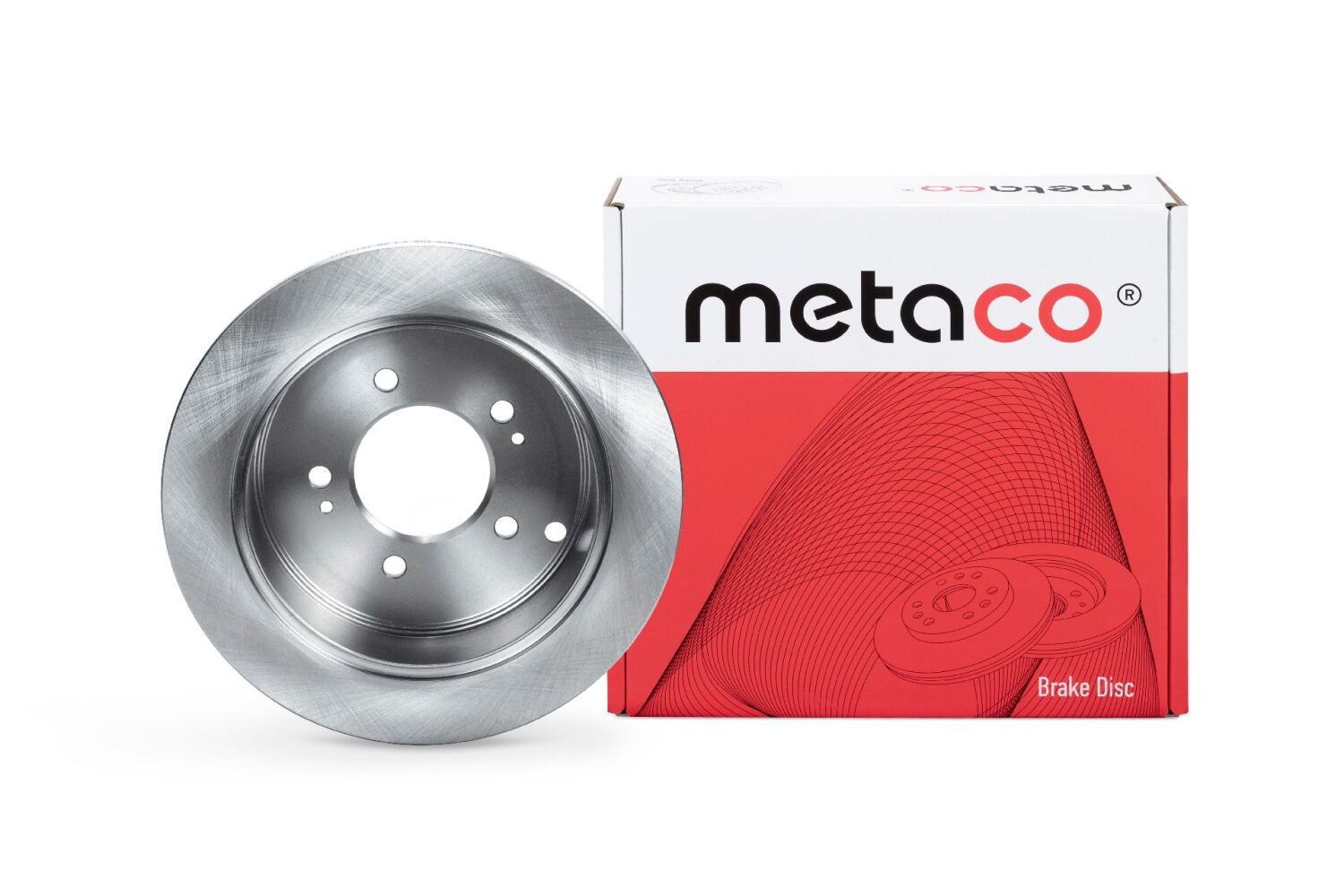 METACO 3060015 Диск тормозной | зад |
