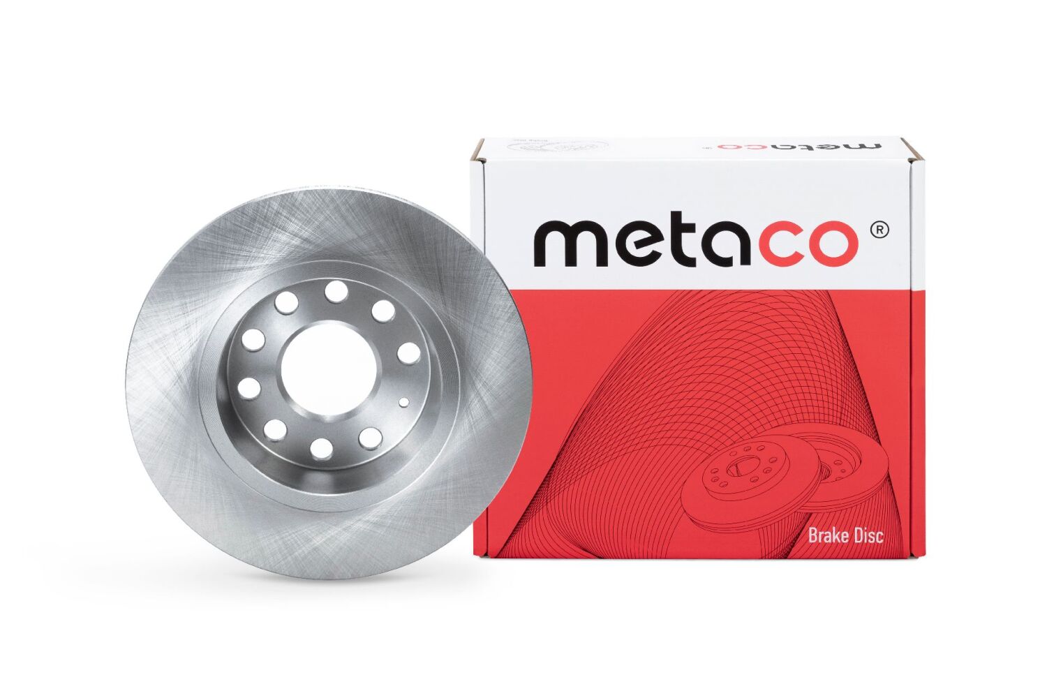 METACO 3060023 Диск тормозной задний