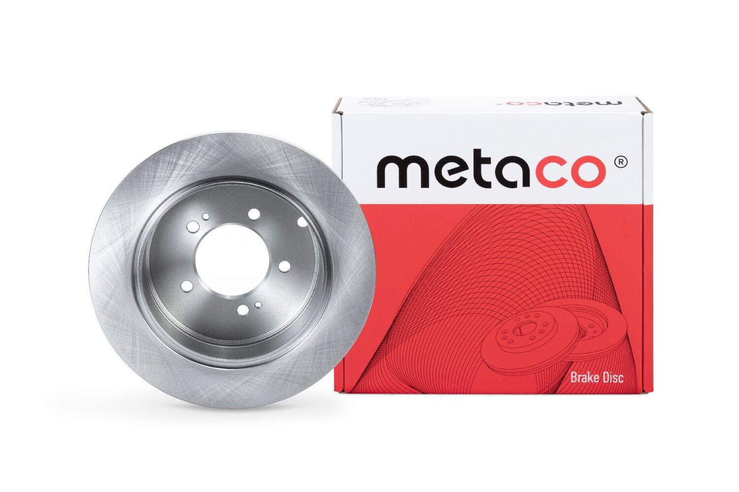 METACO 3060025 Диск тормозной | зад |