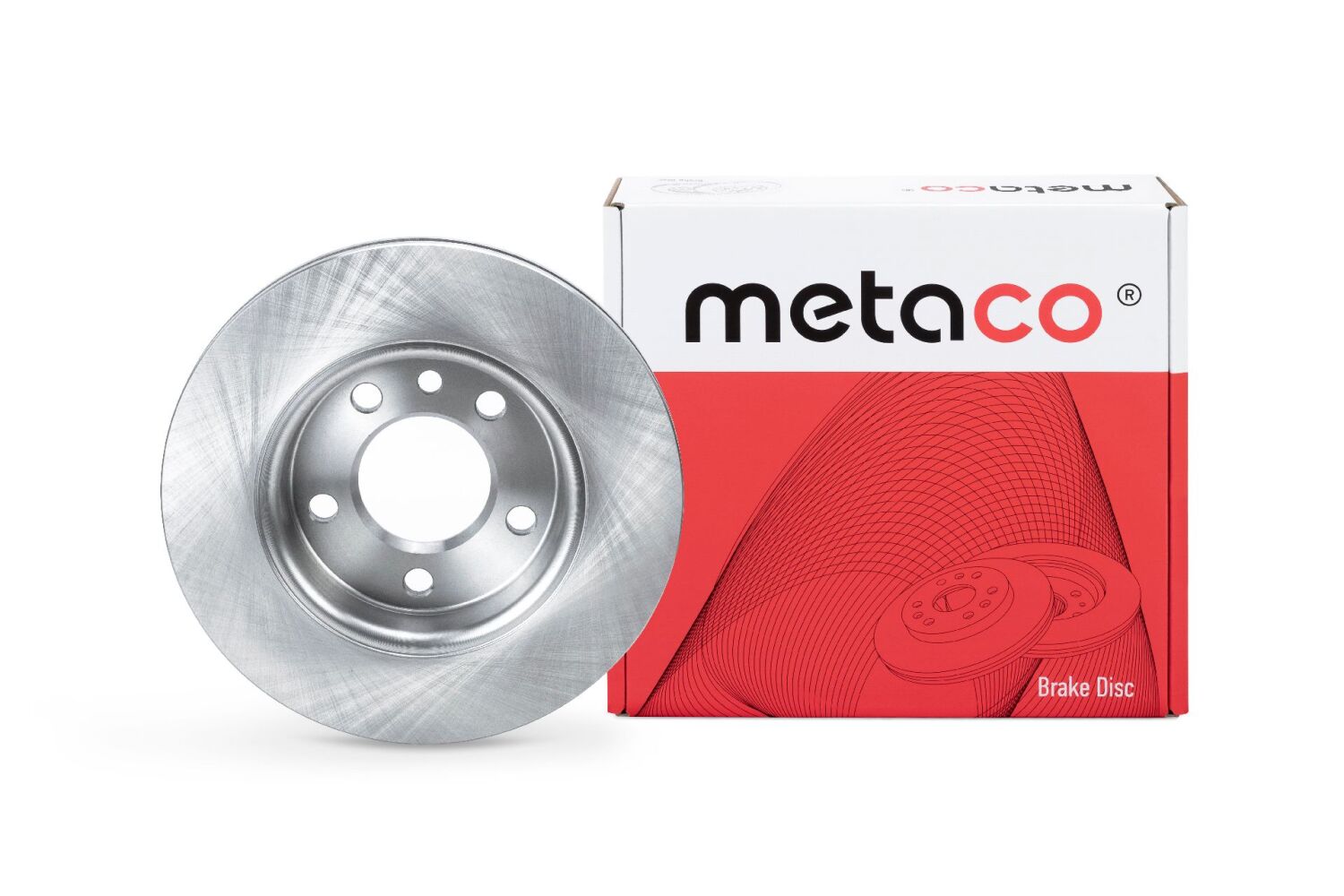 METACO 3060027 Диск тормозной | зад |