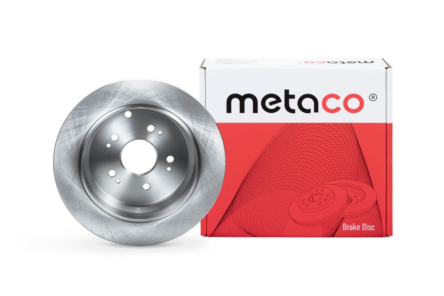 METACO 3060028 Диск тормозной | зад |