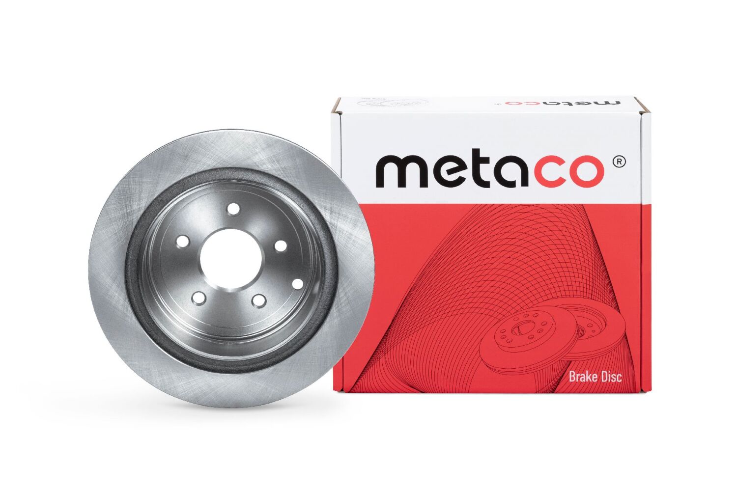 METACO 3060032 Диск тормозной | зад |