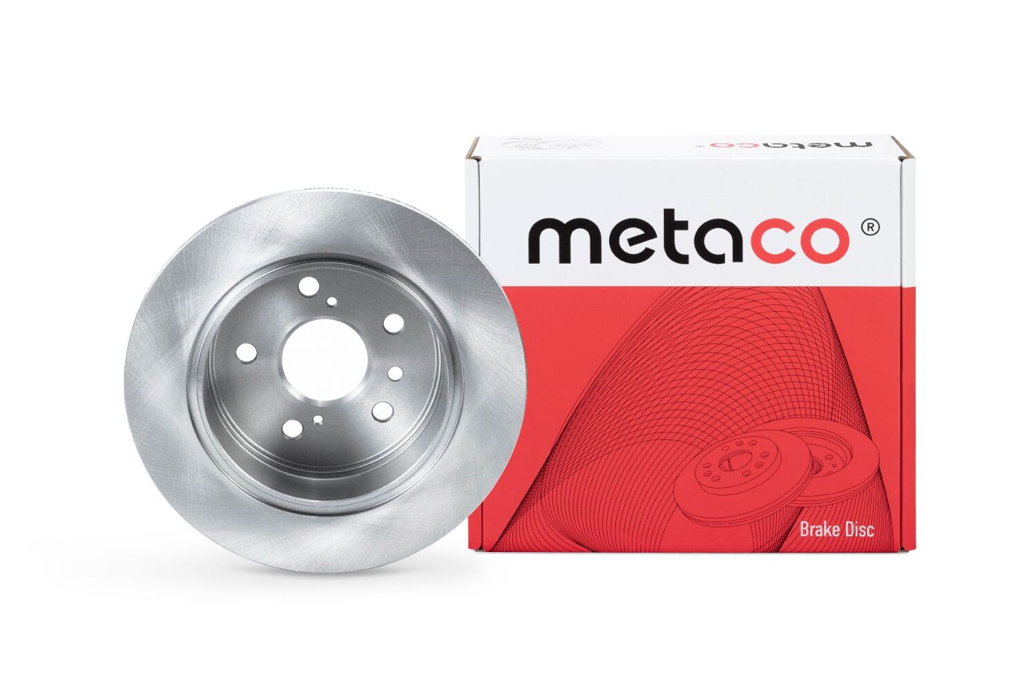 METACO 3060033 Диск тормозной | зад |