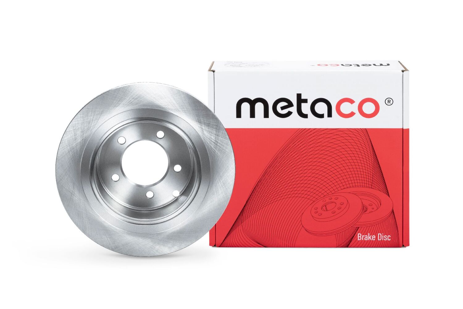 METACO 3060035 Диск тормозной | зад |