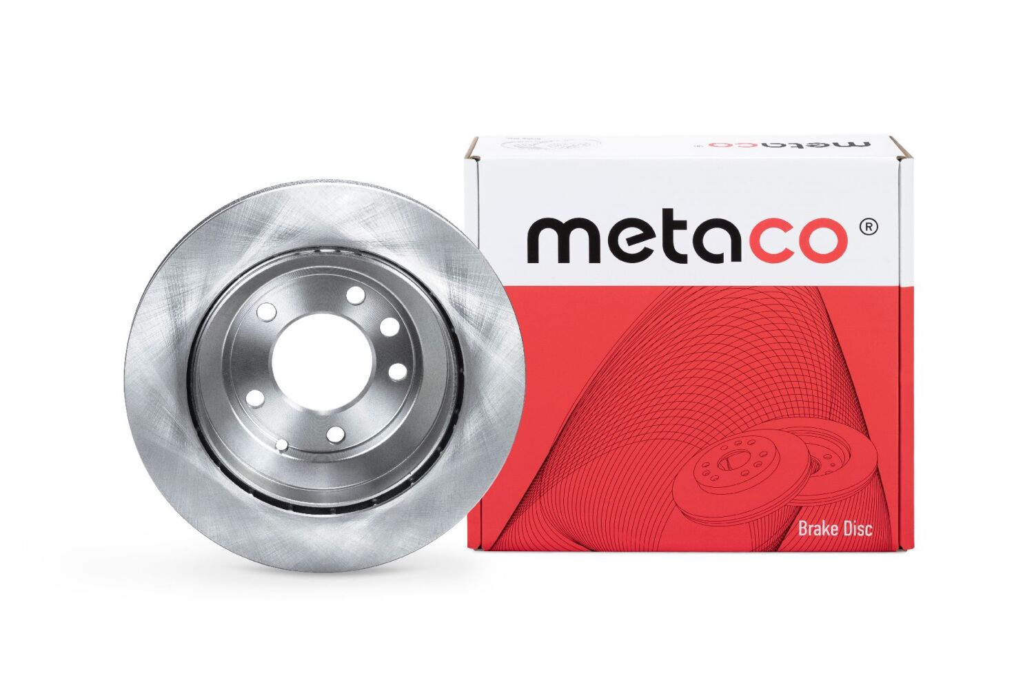 METACO 3060036 Диск тормозной | зад |