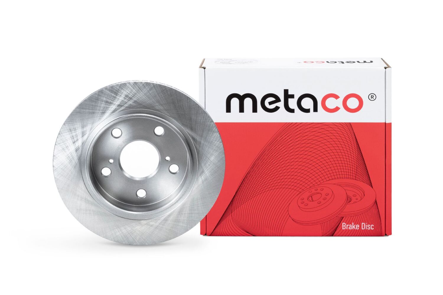 METACO 3060038 Диск тормозной | зад |