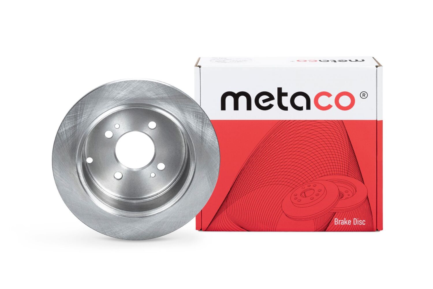 METACO 3060039 Диск тормозной | зад |