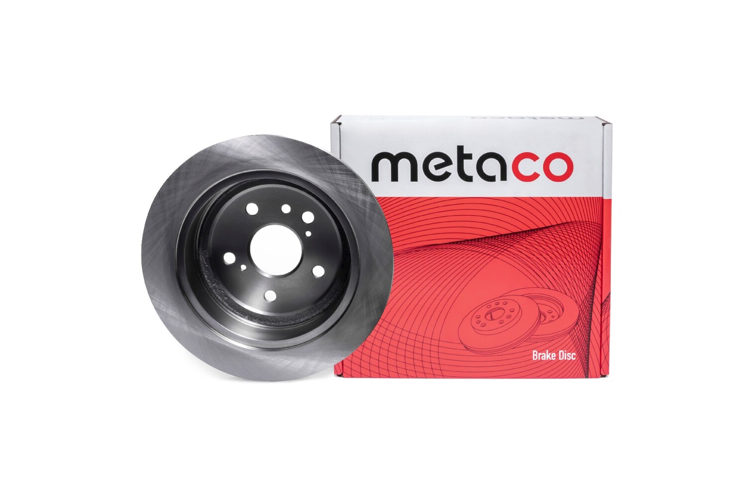 METACO 3060050 Диск тормозной | зад |