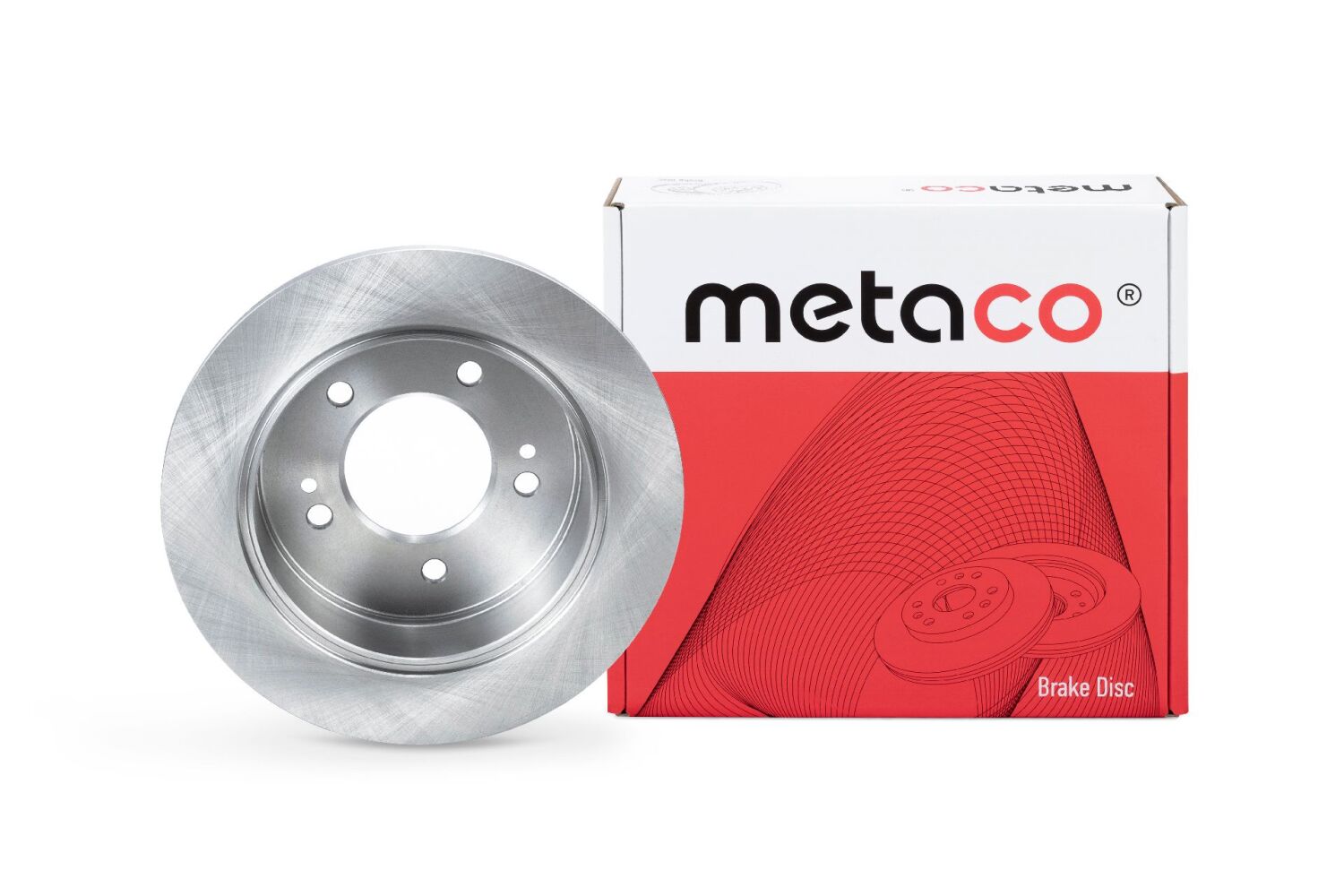 METACO 3060056 Диск тормозной | зад |