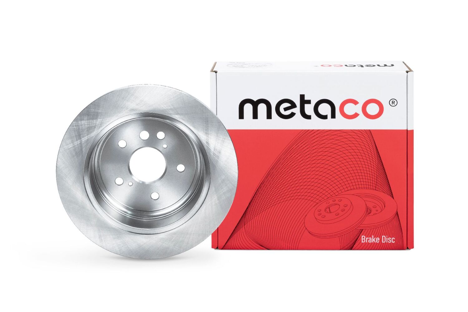 METACO 3060063 Диск тормозной | зад |