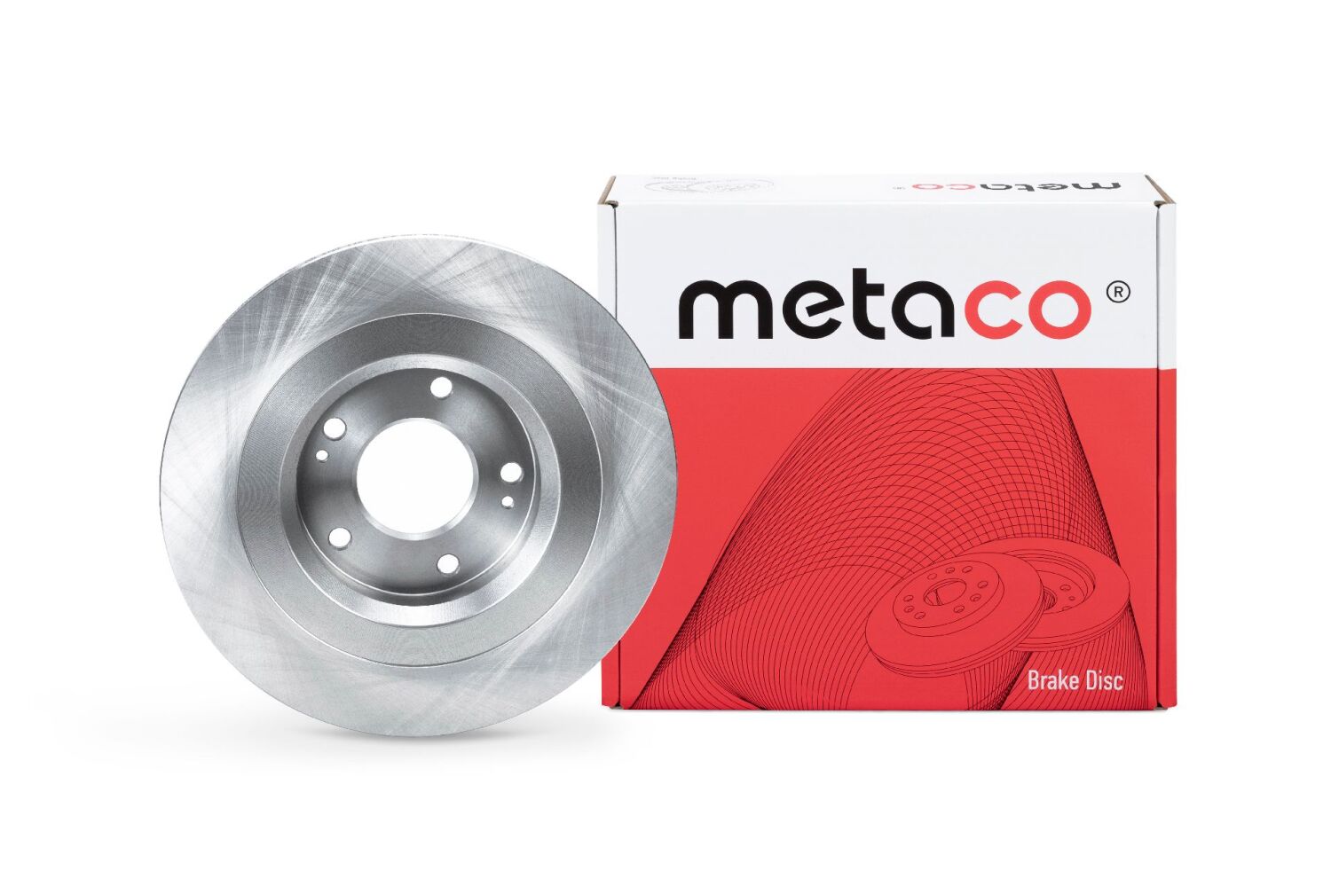 METACO 3060067 Диск тормозной | зад |