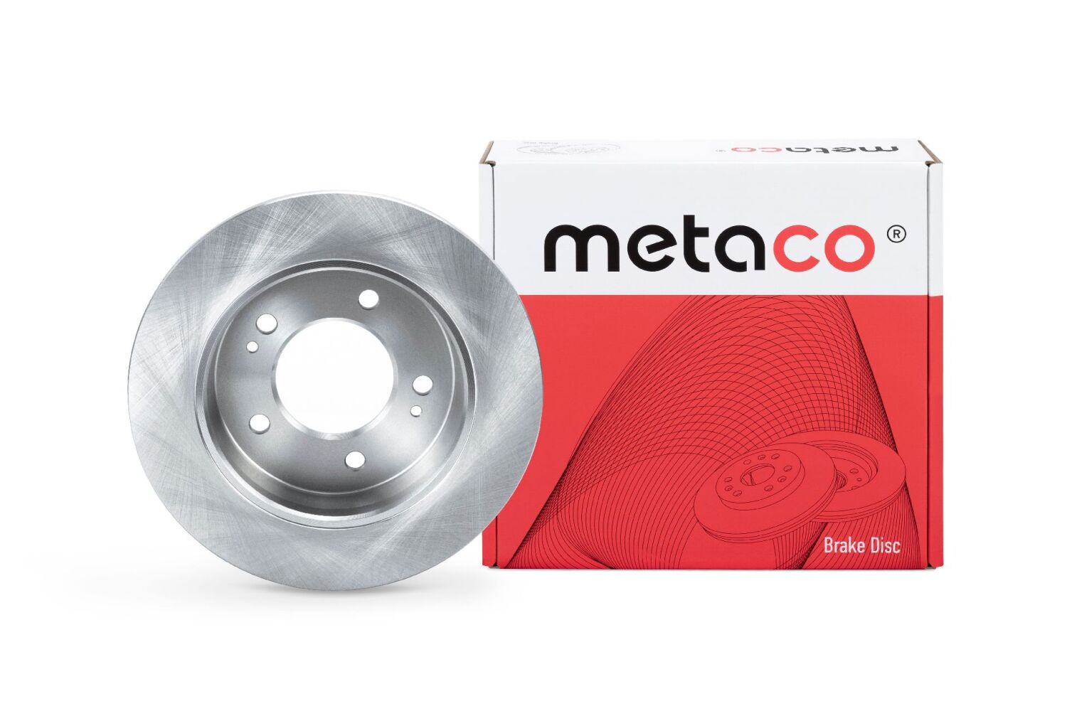 METACO 3060071 Диск тормозной | зад |