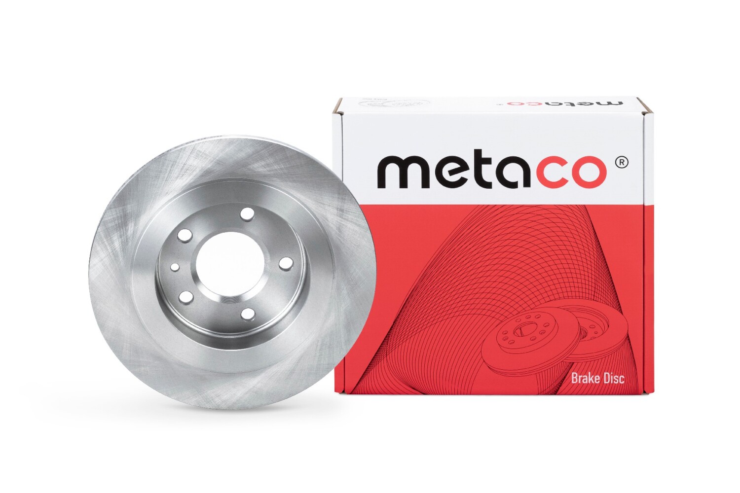 METACO 3060072 Диск тормозной | зад |