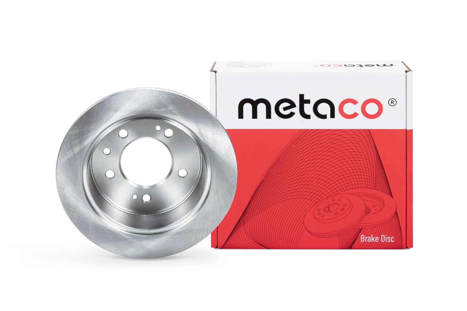 METACO 3060098 Диск тормозной | зад |