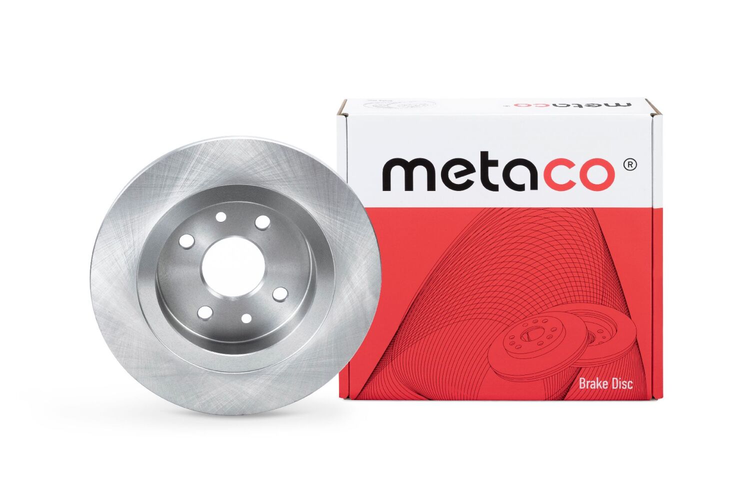 METACO 3060109 Диск тормозной | зад |