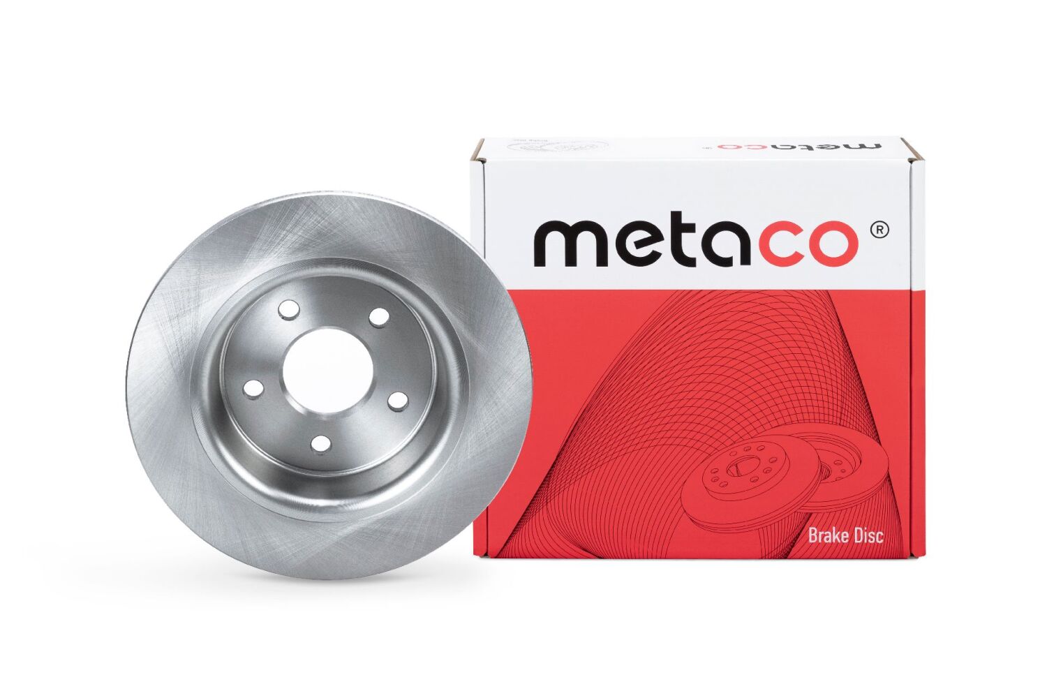 METACO 3060204 Диск тормозной | зад |