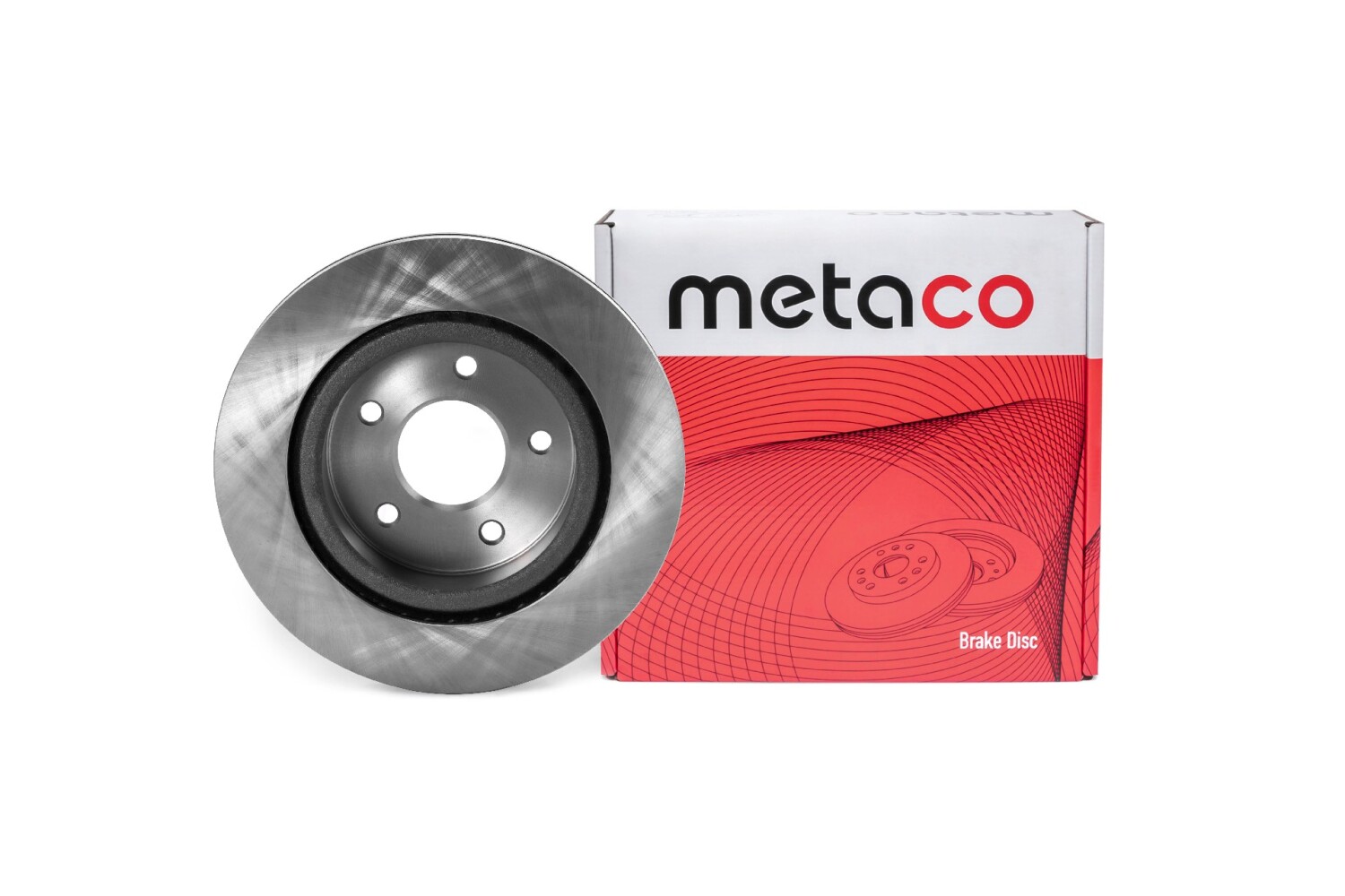 METACO 3060264 Диск тормозной | зад |