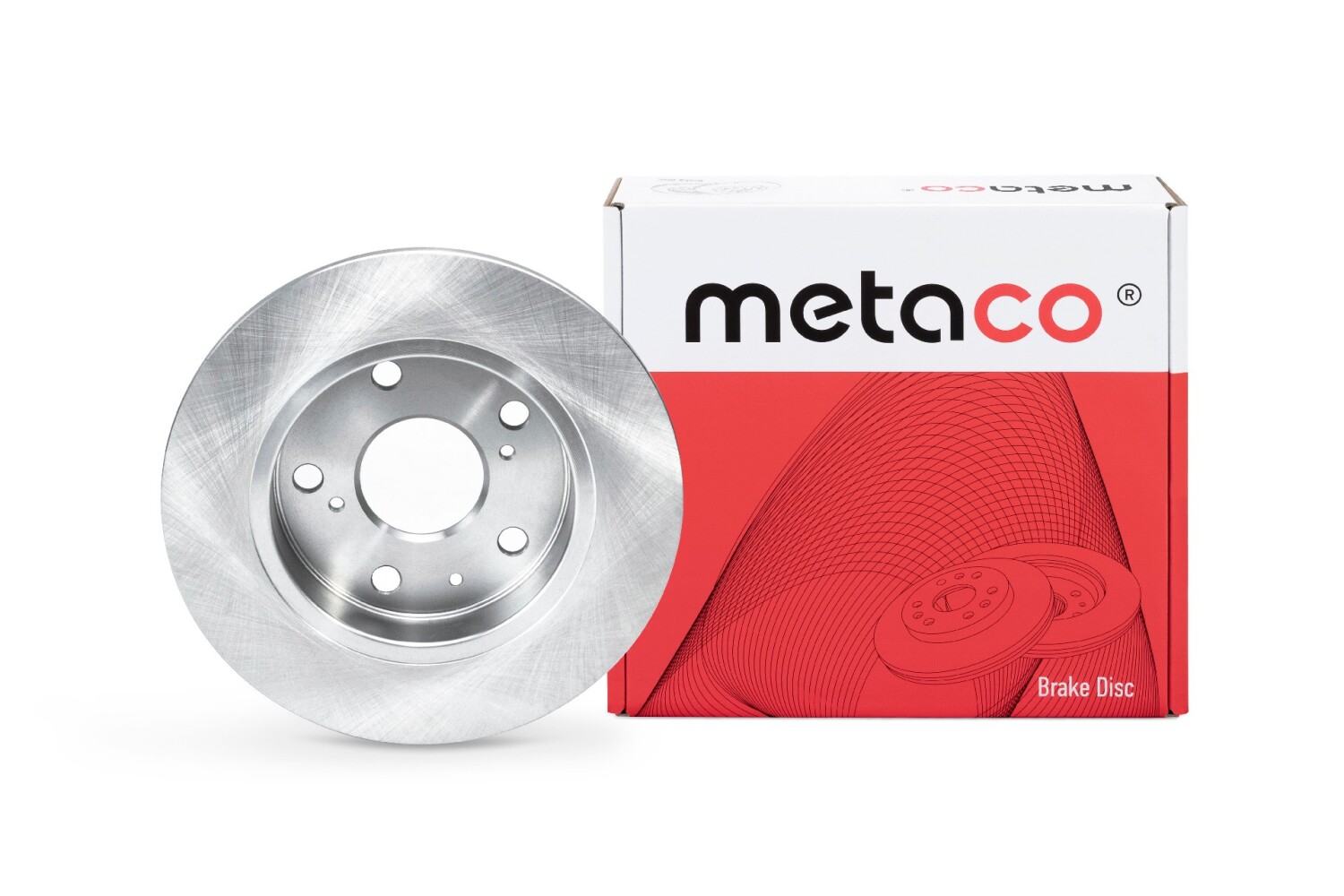 METACO 3060462 Диск тормозной | зад |