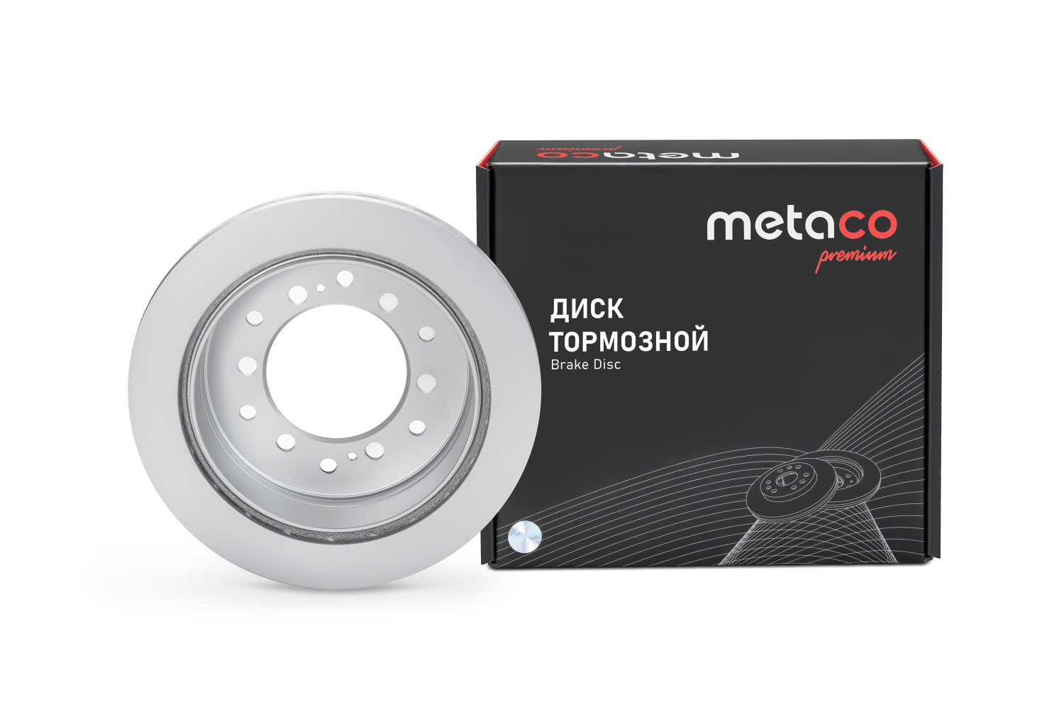 METACO 3060531 Диск тормозной | зад |