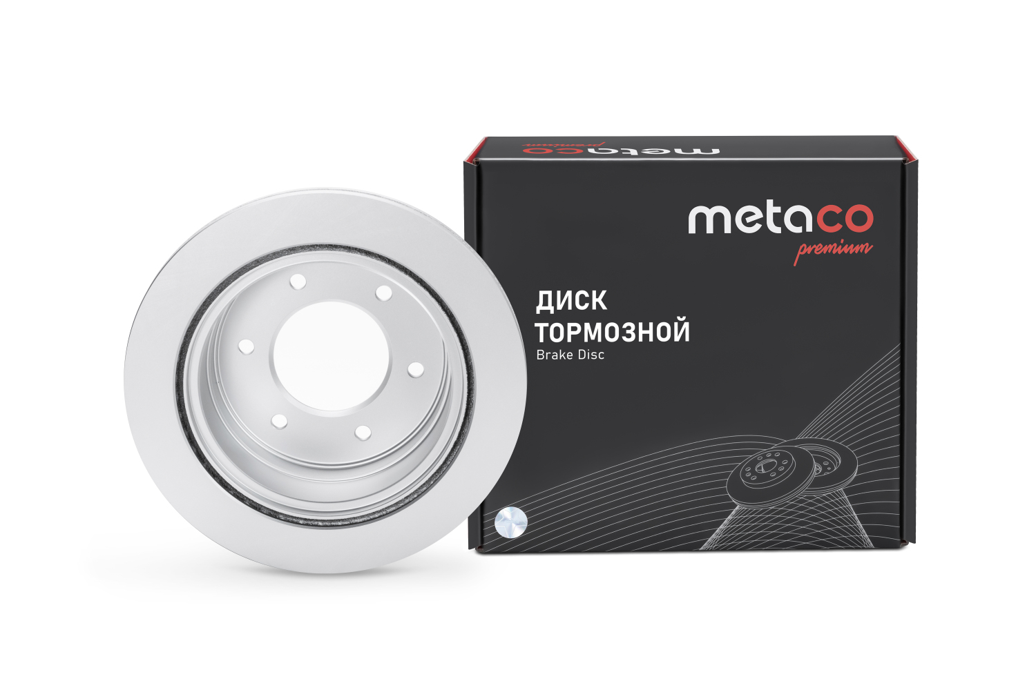 METACO 3060534 Диск тормозной | зад |