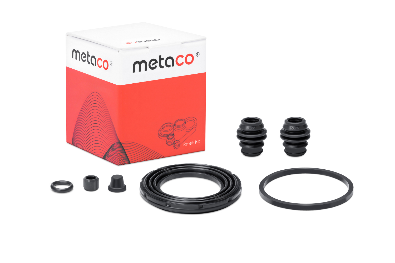 METACO 3840001 Ремкомплект переднего суппорта 3840-001 | перед |