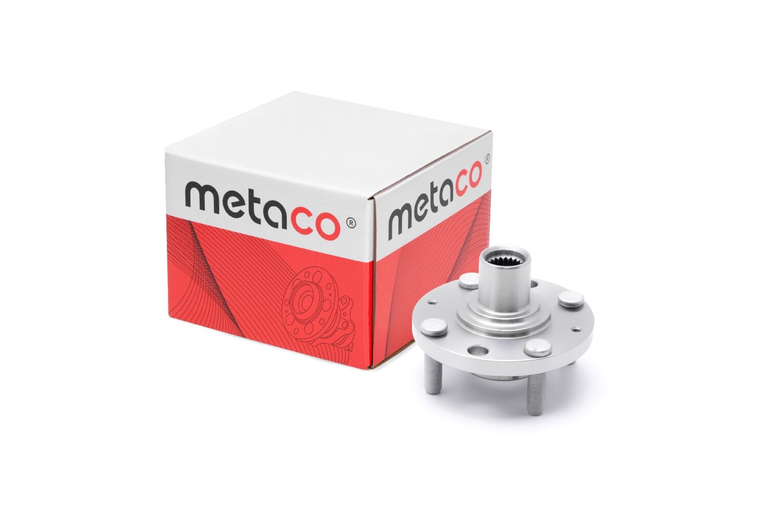 METACO 5000042 Ступица колеса | перед |