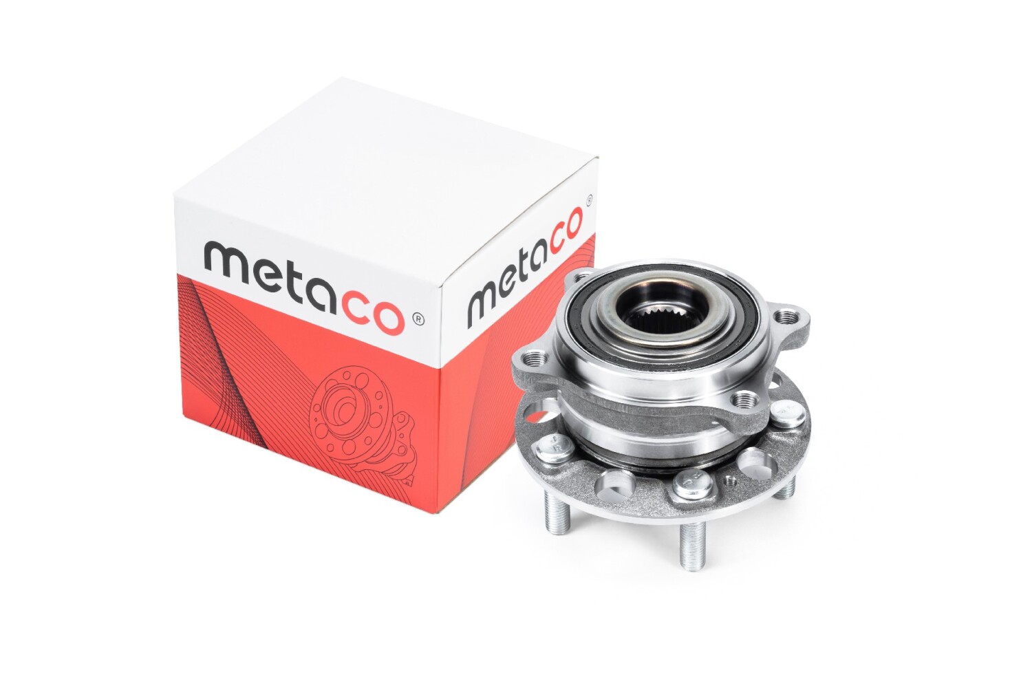METACO 5000179 Ступица колеса | перед лев |