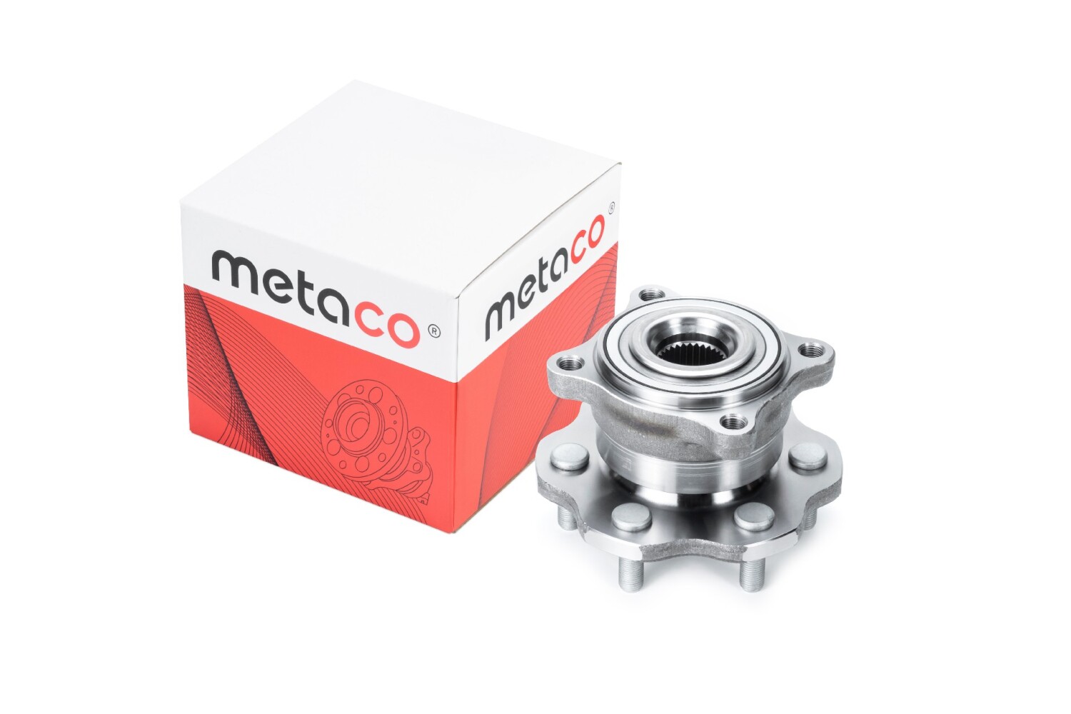 METACO 5010005 Ступица задняя | зад лев |