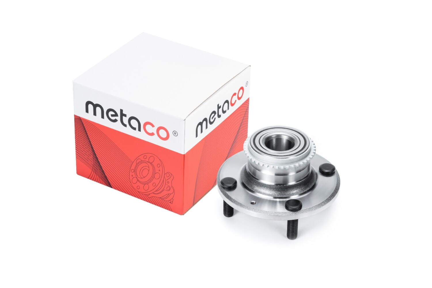 METACO 5010040 Ступица колеса в сборе | зад лев |