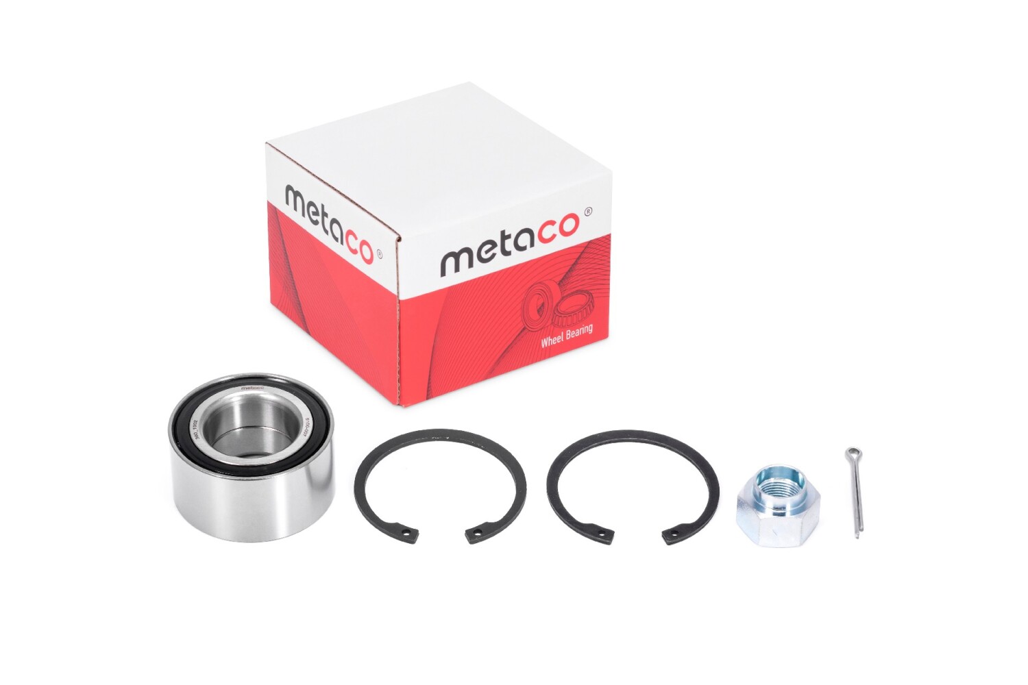 METACO 5100007 Комплект подшипника ступицы колеса | перед |