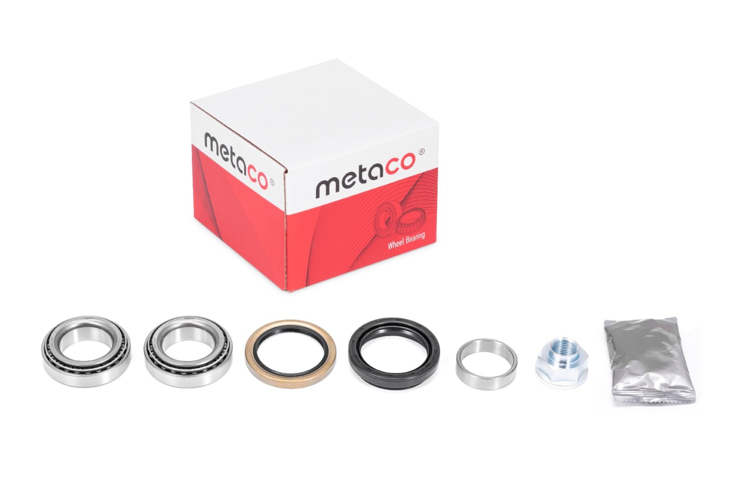 METACO 5100009 Подшипник ступицы (к-кт) | перед |