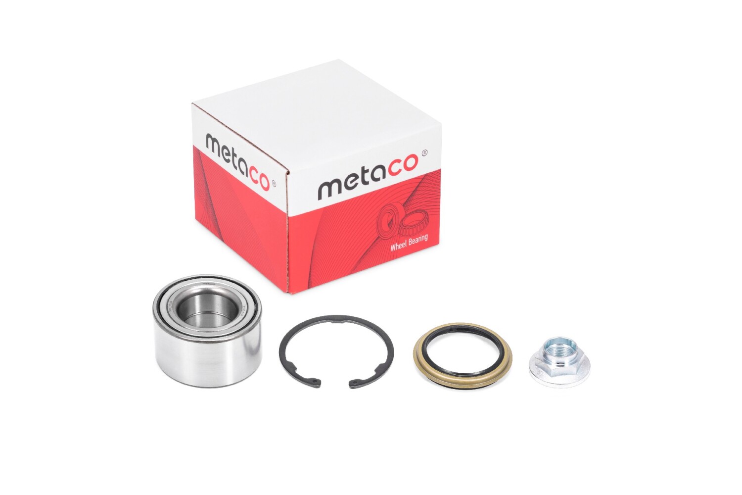 METACO 5100016 Комплект подшипника ступицы колеса | перед |