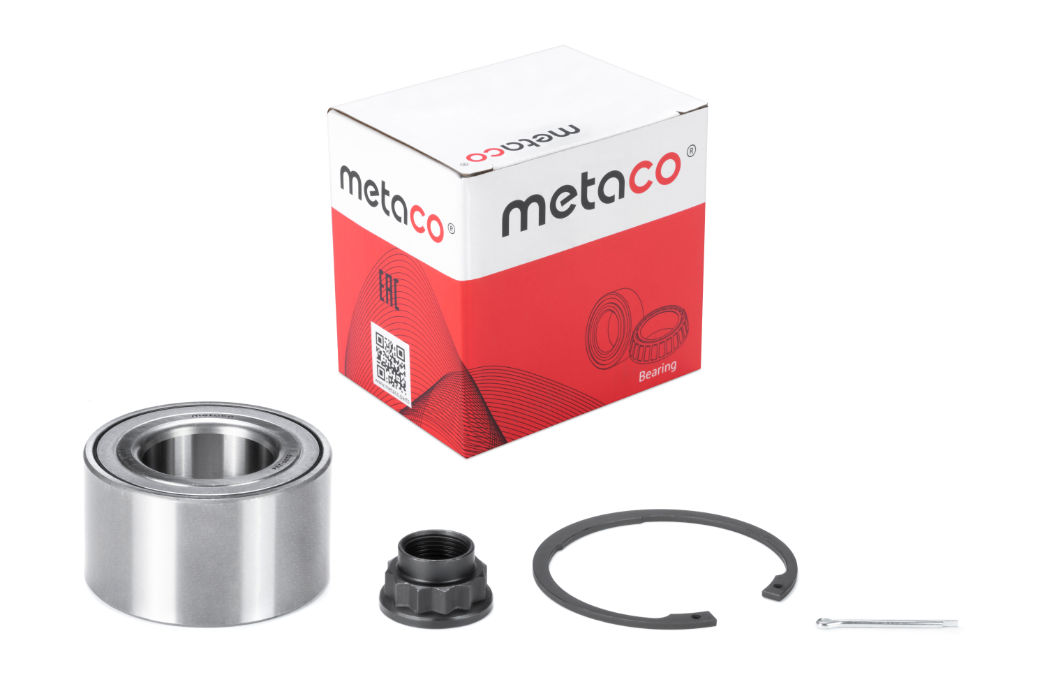METACO 5100224 Подшипник ступицы колеса | перед |