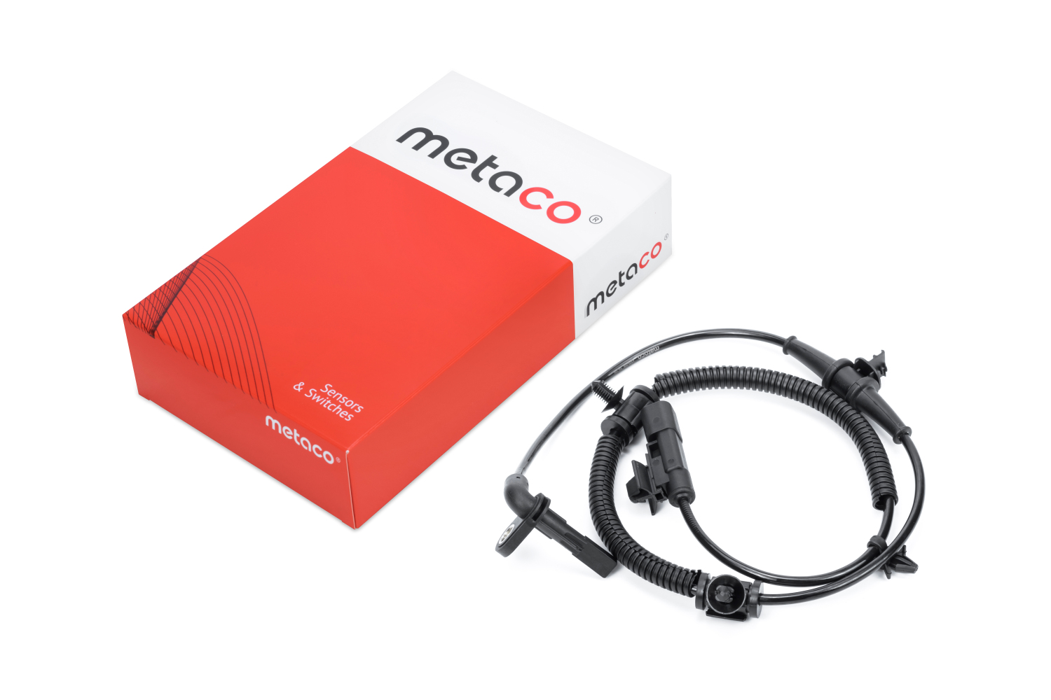 METACO 6300009 Датчик ABS | перед |