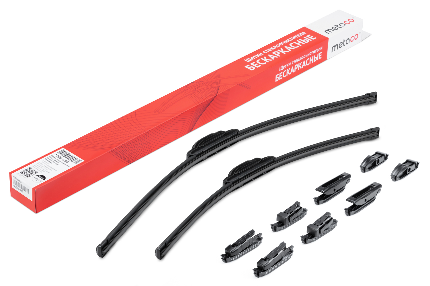 METACO 9500030 Щетки стеклоочистителя (к-кт)