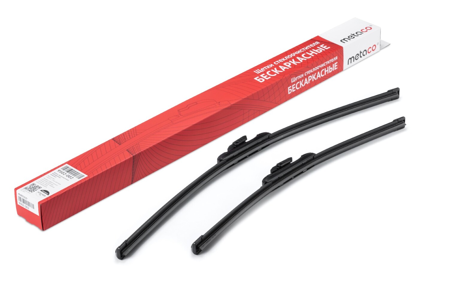 METACO 9502002 Щетки стеклоочистителя (к-кт) модельные