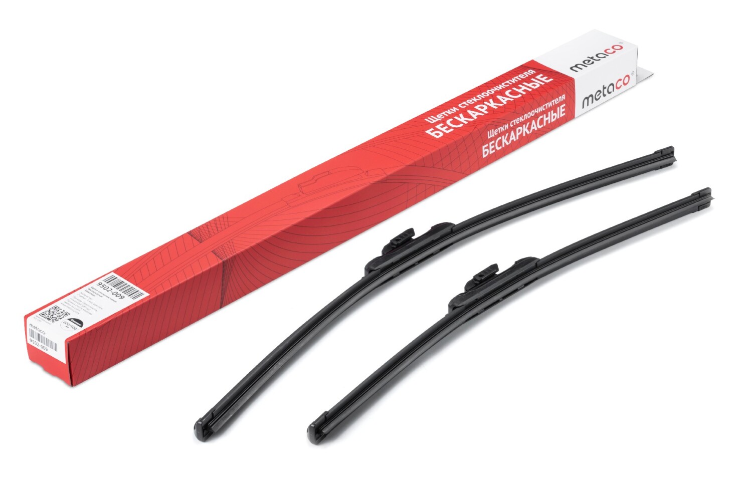 METACO 9502009 Щетки стеклоочистителя (к-кт) модельные