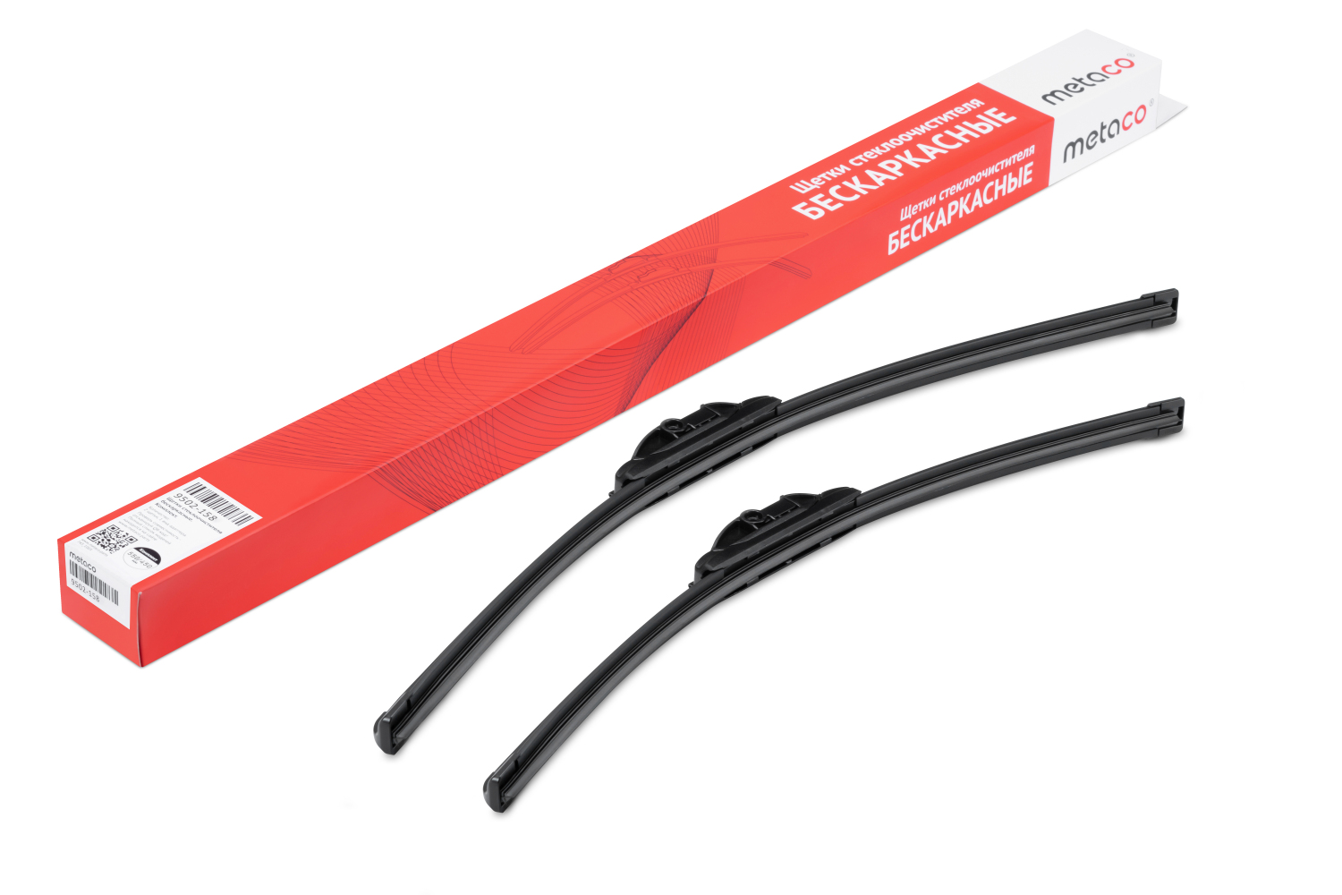 METACO 9502158 Щетки стеклоочистителя (к-кт)