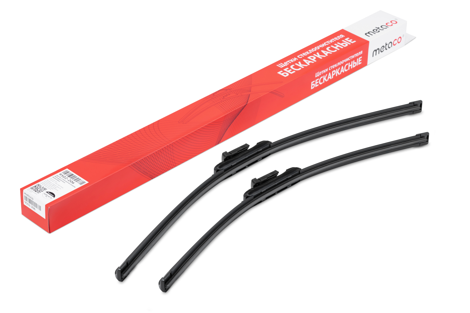 METACO 9502206 Щетки стеклоочистителя (к-кт)