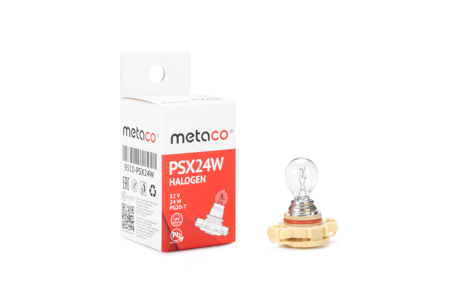 METACO 9510PSX24W Лампа PSX24W 12V 24W PG20/7