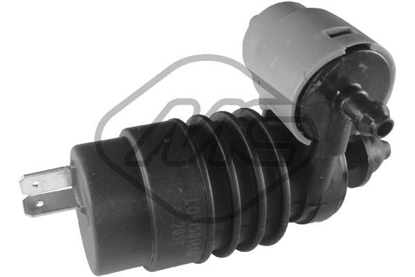 METALCAUCHO 02058 Насос омывателя стекол VW GOLF/PASSAT B3/B4/T4/SHARAN/FIAT/ALFA ROMEO (2 соединения)