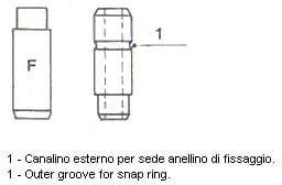 METELLI 012585 Направл.клап.
