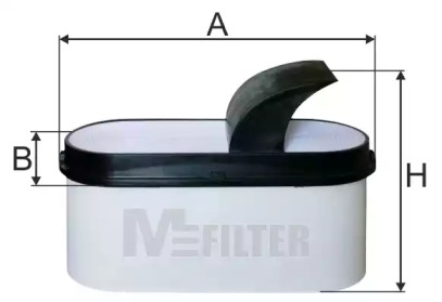 M-FILTER A8068 Фильтр воздушный