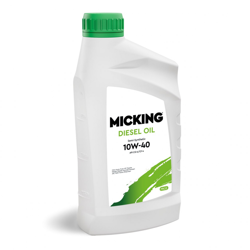 MICKING M1216 Масло моторное Micking Diesel Oil PRO2 10W-40 CG-4/CF-4 s/s 1л.