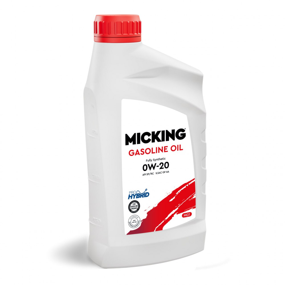 MICKING M2116 Масло моторное Micking Gasoline Oil MG1 0W-20 SP/RC synth. 1л.