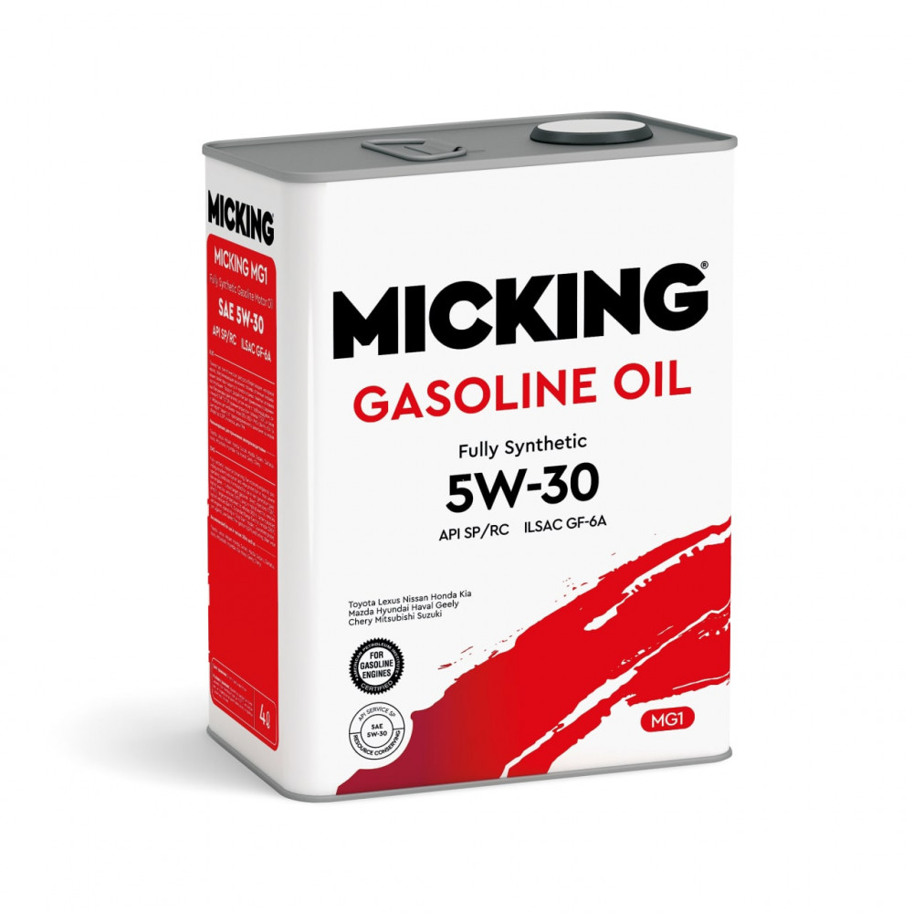 MICKING M2128 Масло моторное MICKING MG1 синт. 5W-30 4л.