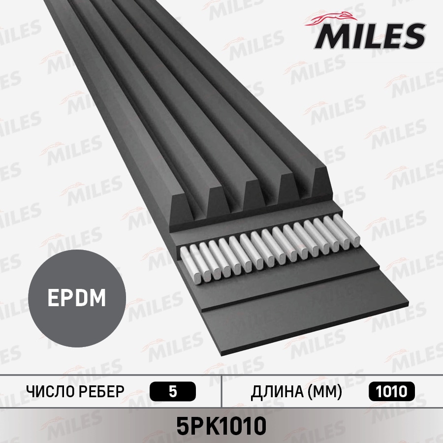 MILES 5PK1010 Ремень поликлиновой TOYOTA CAMRY ( V2 )