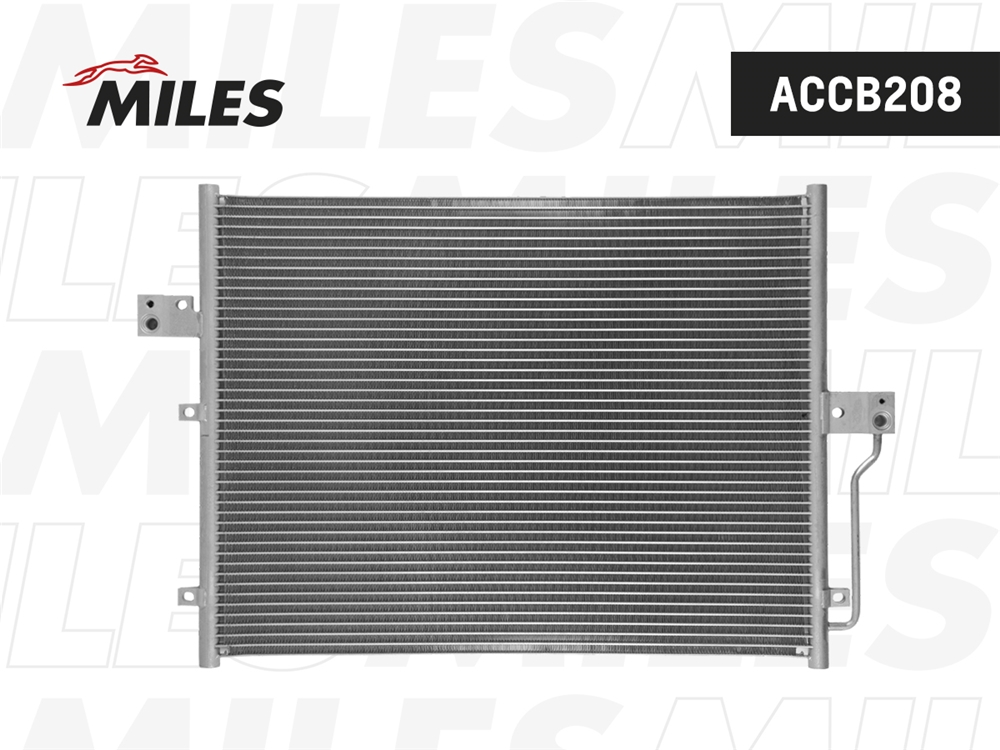 MILES ACCB208 Конденсер SSANGYONG ACTYON 2.3/2.0D 05-