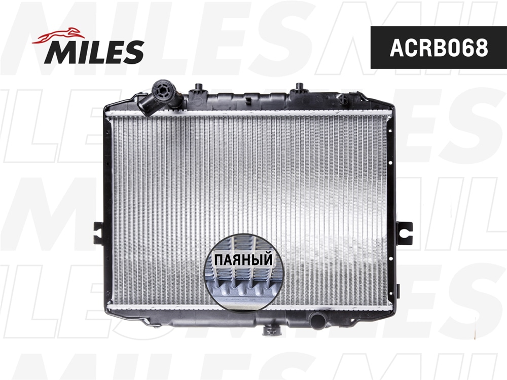 MILES ACRB068 Радиатор HYUNDAI PORTER/H-100 2.5 DIESEL паяный