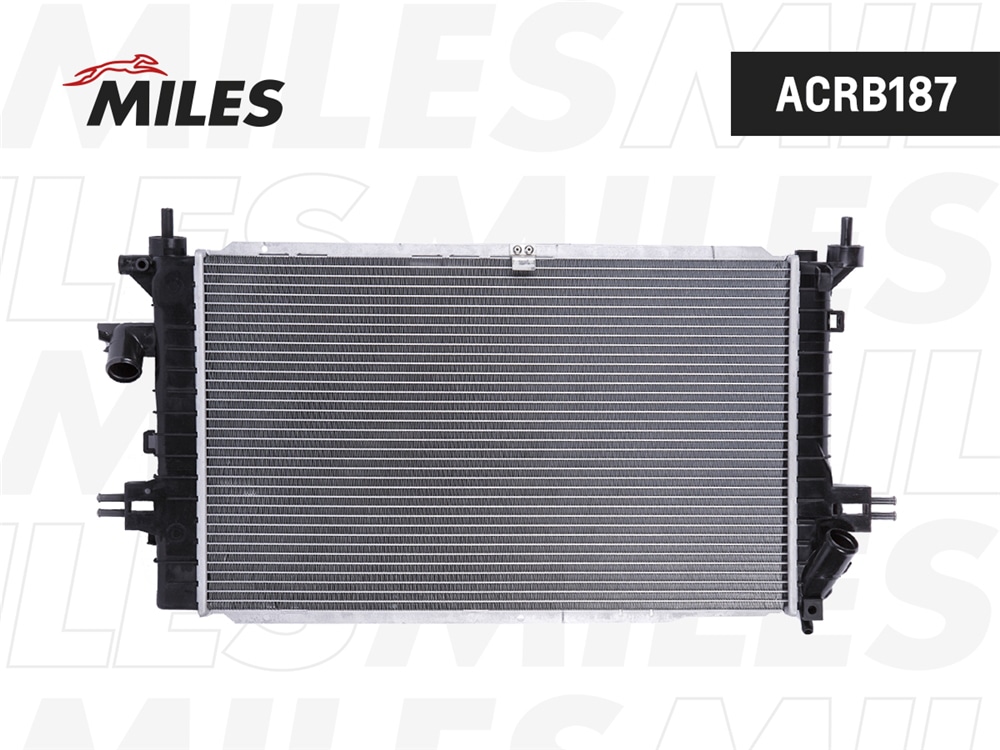 MILES ACRB187 Радиатор OPEL ASTRA H 03-/ZAFIRA  1.7D/1.9D паяный